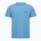 Pánske tričko Patagonia P-6 Shore blue logo