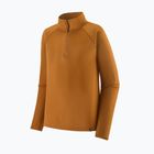 Pánska termo mikina Patagonia Capilene Midweight Zip Neck cinnamon brown