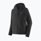 Pánska softshellová bunda Patagonia R1 TechFace Hoody black