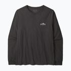Pánske tričko longsleeve Patagonia Fitz Roy Foothills LS ink black