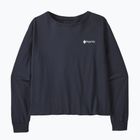 Dámske tričko longsleeve Patagonia Hut Tripper Easy Cut smolder blue