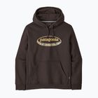 Pánska mikina Patagonia '95 Oval Logo Uprisal Hoody Den Brown: Heliotropic