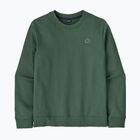 Pánska mikina Patagonia Fitz Roy Massif Daily Crew Canopy Green