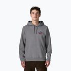 Pánska mikina Patagonia Great Waves Uprisal Hoody gravel heather