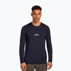 Pánske tričko longsleeve icebreaker Merino 150 Tech Lite Road To Cook midnight navy