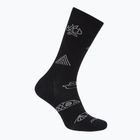 Pánske ponožky icebreaker Merino Ultralight Crew Camp Ess black/alloy