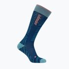 Dámske lyžiarske ponožky Icebreaker Merino Ski+ Light OTC Mountain Contour atlantis/hydro/acid pink