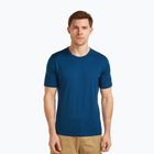 Pánske termoakčné tričko Icebreaker 200 Oasis Crewe atlantis