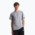 Pánske tričko The North Face Evolution Simple Dome Regular SS tnf pale grey heather