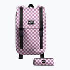 Mestský batoh Vans Utility 18 l checkerboard pink fizz