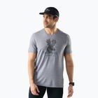 Pánske tričko Smartwool Moose Mode Active Graphic Tee SS light gray heather