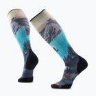 Lyžiarske ponožky Smartwool Ski Targeted Cushion Winter Phase Print OTC purple dawn