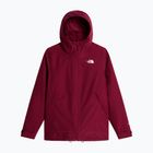 Dámska bunda 3v1 The North Face Carto Mono Triclimate Hooded burgundy crush