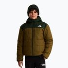 Detská zateplená bunda The North Face Reversible Shasta FZ Hooded caraway seed/bo