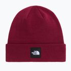 Zimná čiapka The North Face Dock Worker Recycled Beanie burgundy crush