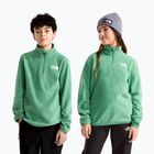 Detská fleecová mikina The North Face Teen Glacier 1/4 Zip dimmed algae