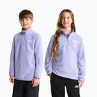 Detská fleecová mikina The North Face Teen Glacier 1/4 Zip pale plum