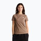 Dámske tričko The North Face Evolution Simple Dome Slim SS garnet
