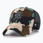 47 Značka Detroit Tigers Digital Star Offside Dt hnedá baseballová čiapka