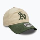 Šiltovka New Era Block Cord 9Twenty Oakland Athletics light beige