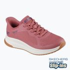 Dámske topánky SKECHERS Bobs Squad 4 Staple Look rose