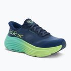 Dámske bežecké topánky SKECHERS Max Cushioning Endeavour Hallandale navy/lime