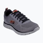 Pánske topánky Skechers Track Leshur charcoal/orange