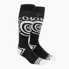 Pánske lyžiarske ponožky Volcom Spiral Over The Calf black