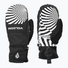 Pánske snowboardové rukavice Volcom V.CO Nyle Mitt black print
