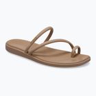 Dámske šľapky Crocs Miami Toe Loop Sandal milk chocolate
