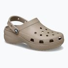 Dámske šľapky Crocs Classic Platform Clog taupe