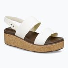 Dámske sandále Crocs Brooklyn Cork Low Wedge chalk