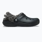 Šľapky Crocs Classic Fleece Lined black