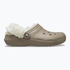 Šľapky Crocs Classic Fleece Lined mushroom