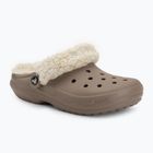 Šľapky Crocs Classic Fleece Lined mushroom