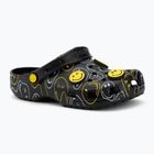 Šľapky Crocs Classic Smiley multicolor