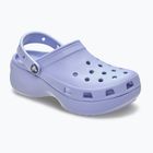 Dámske šľapky Crocs Classic Platform Clog blue haze
