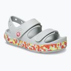 Detské sandále Crocs Crocband Cruiser Glow Confetti Band atmosphere/flame