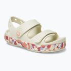 Detské sandále Crocs Crocband Cruiser Glow Confetti Band summit white/guava