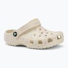 Detské šľapky Crocs Classic Glow Paint Splatter summit white/multi