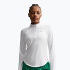 Dámske bežecké tričko s dlhým rukávom Nike Tempo Swoosh Run Dri-Fit 1/4-Zip white/black
