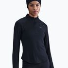Dámske bežecké tričko s dlhým rukávom Nike Tempo Swoosh Run Dri-Fit 1/4-Zip black/white