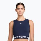 Dámske tréningové tielko Nike Pro Dri-Fit midnight navy/white