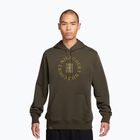 Pánska tenisová mikina Nike Court Dri-Fit Heritage French Terry Hoodie dark hazel/saffron quartz