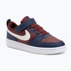 Detské topánky Nike Court Borough Low Recraft dark team red/soft pearl/midnight navy