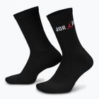 Ponožky Jordan Everyday Crew 1 pair black/white/university red