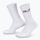 Ponožky Jordan Everyday Crew 1 pair white/black/university red