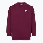 Detská mikina Nike Sportswear Club Fleece burgundy/white