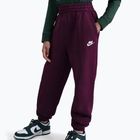 Detské nohavice Nike Sportswear Club Fleece burgundy/burgundy/white