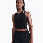 Dámsky tréningový top Nike One Fitted Dri-Fit Cropped Tank black/dark smoke grey